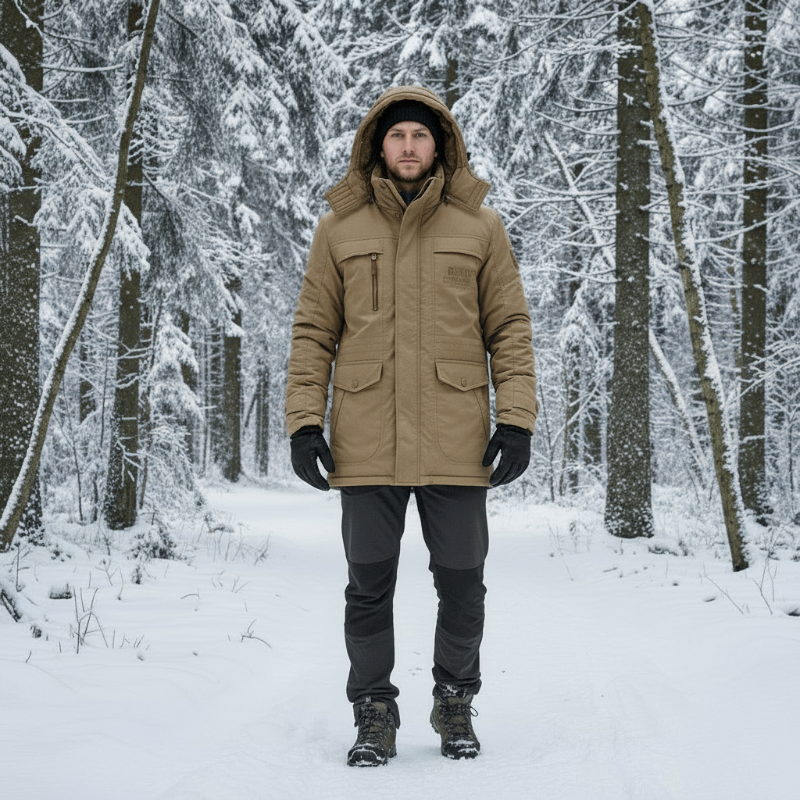 Warm Waterproof Men's Coat - Luxicro