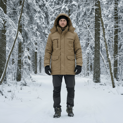 Warm Waterproof Men's Coat - Luxicro