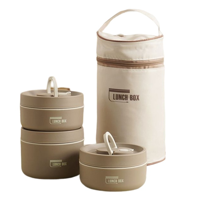 Insulated Spill Proof Lunch Box with Travel Bag