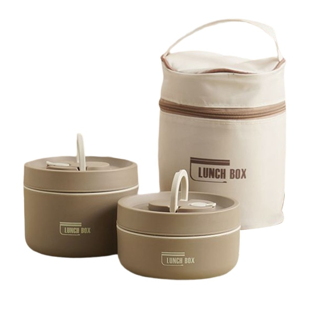 Insulated Spill Proof Lunch Box with Travel Bag