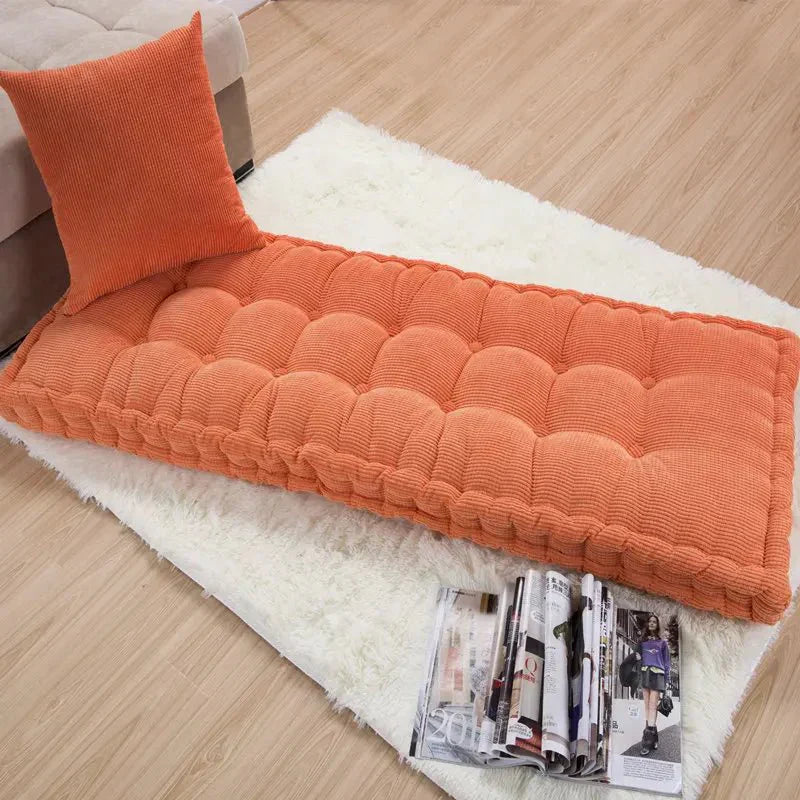 Plush Corduroy Bench Cushion for Comfortable Home Seats