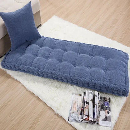 Plush Corduroy Bench Cushion for Comfortable Home Seats