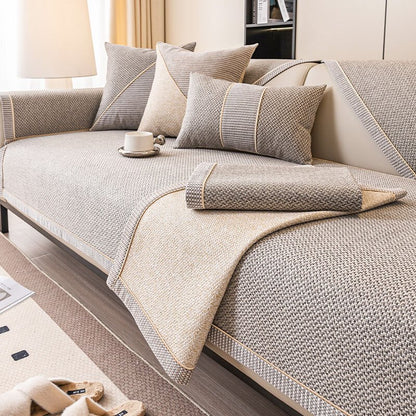 Durable Fabric Sofa Shield | Non-Slip Sectional Couch Cover