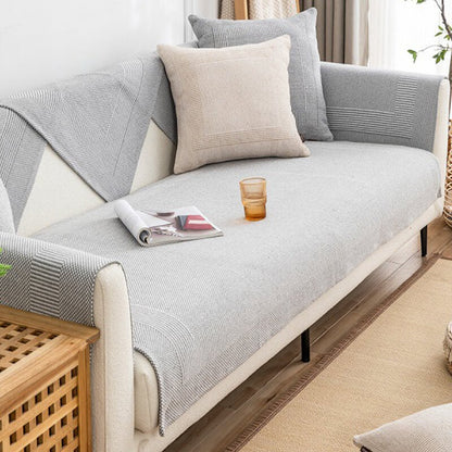Durable Fabric Sofa Shield | Non-Slip Sectional Couch Cover