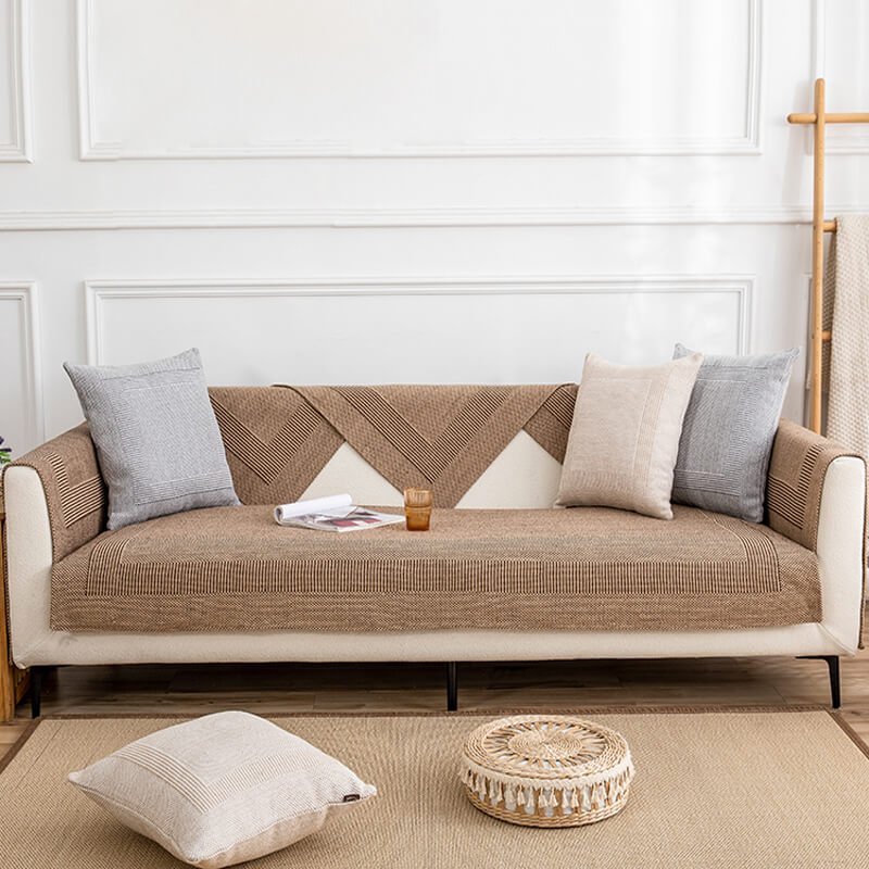 Durable Fabric Sofa Shield | Non-Slip Sectional Couch Cover