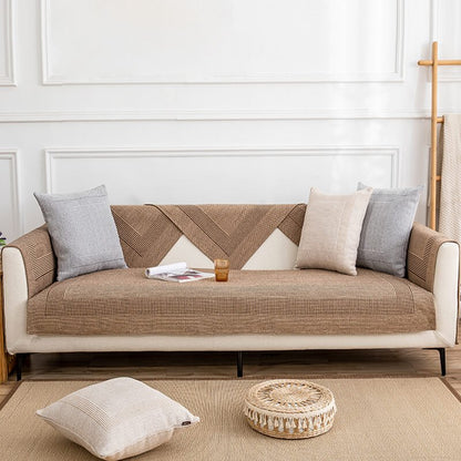 Durable Fabric Sofa Shield | Non-Slip Sectional Couch Cover
