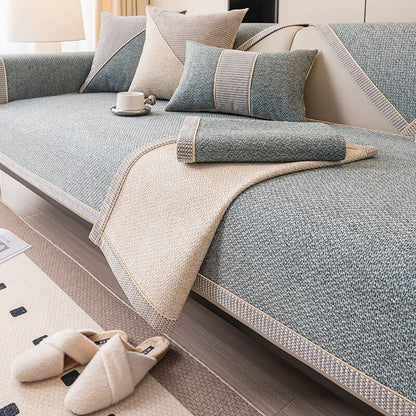 Durable Fabric Sofa Shield | Non-Slip Sectional Couch Cover