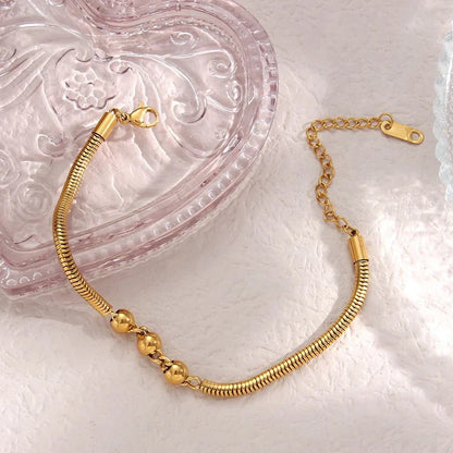 Statement Link Beaded Jewelry Set