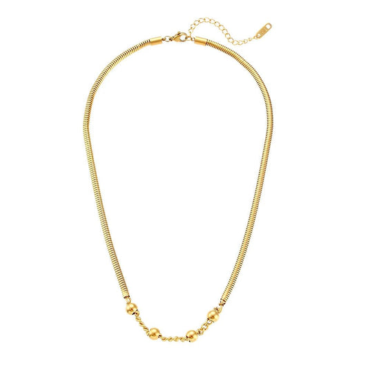 Bold Gemstone Choker Necklace Set - Luxicro