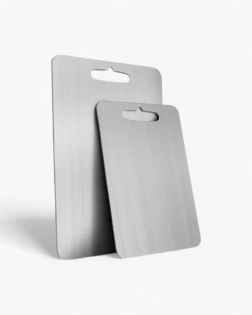 Hygienic Metal Cutting Board for Fresh Food Prep