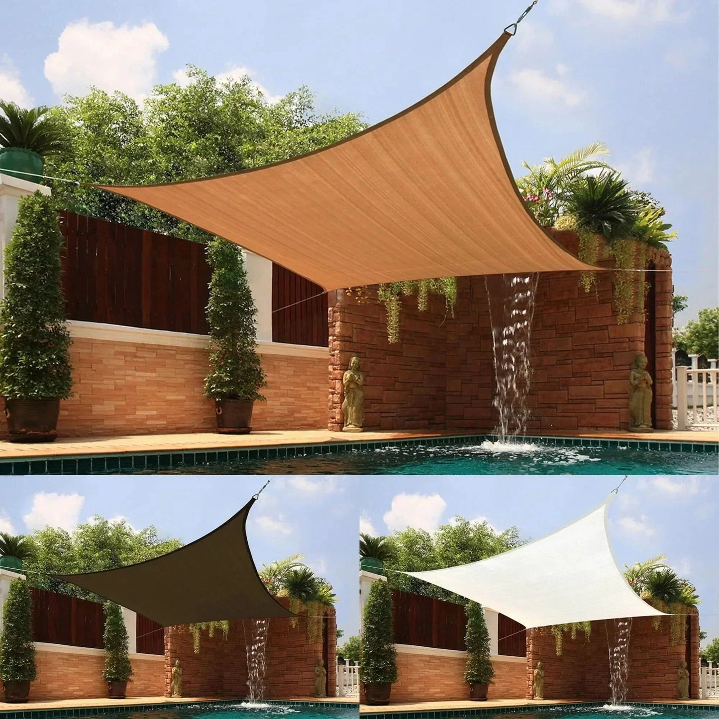 Waterproof Outdoor Sun Shade Awning - Luxicro