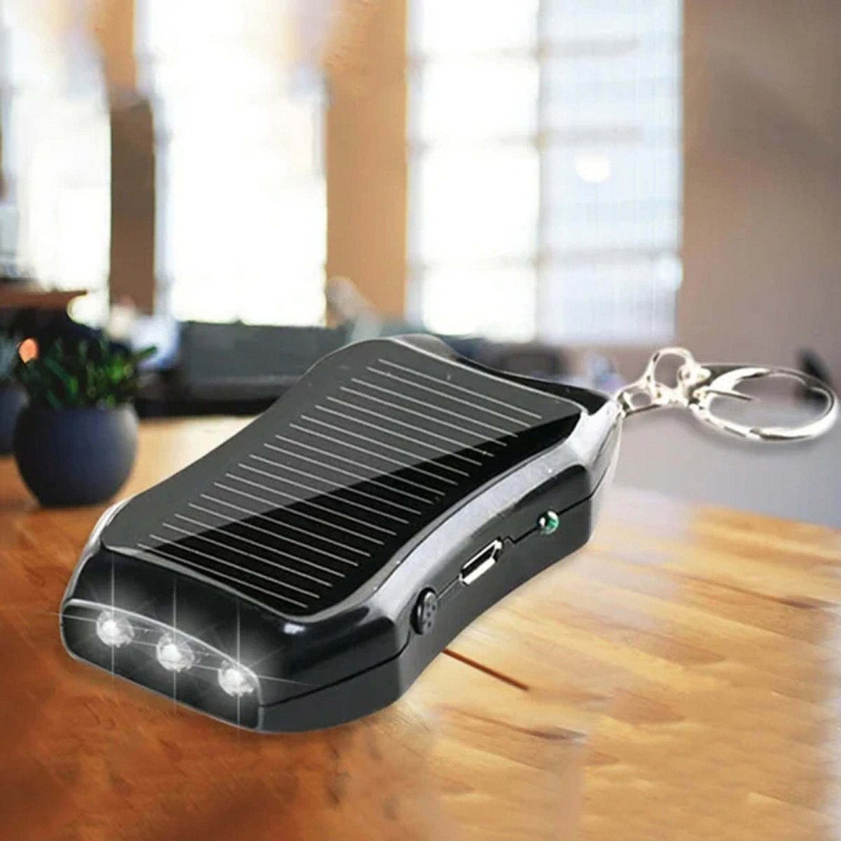 Portable Solar Powered Phone Charger