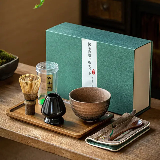 Authentic Japanese Matcha Tea Gift Set