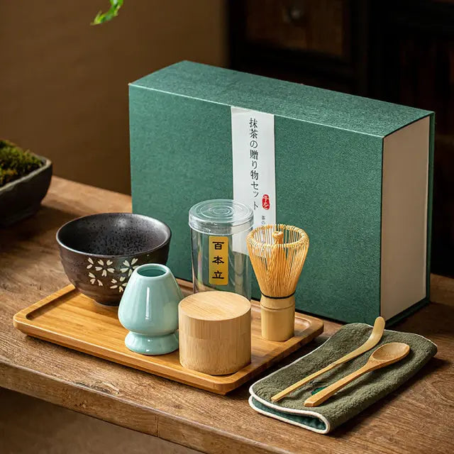 Authentic Japanese Matcha Tea Gift Set