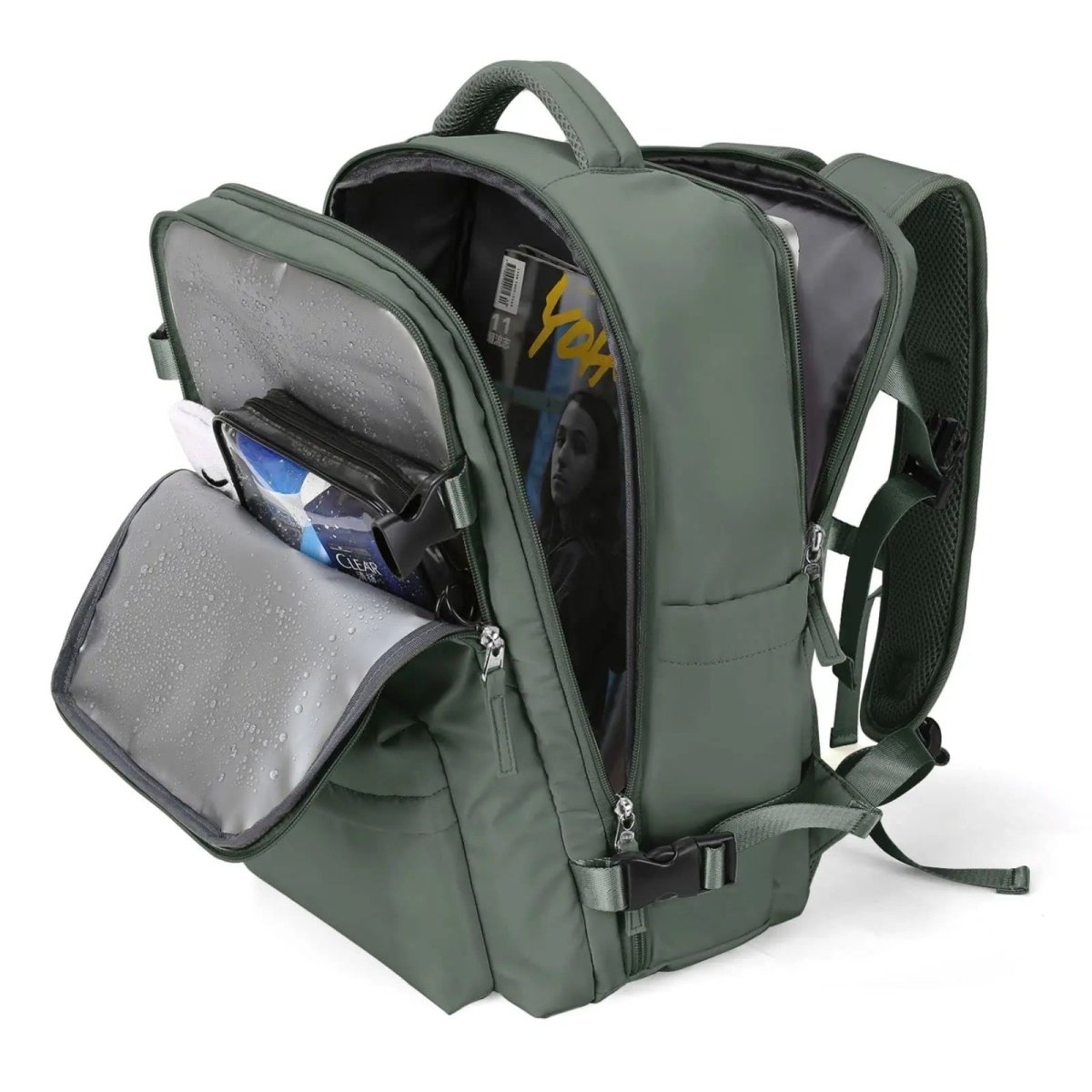 Secure Hiking Backpack with Secret Pockets
