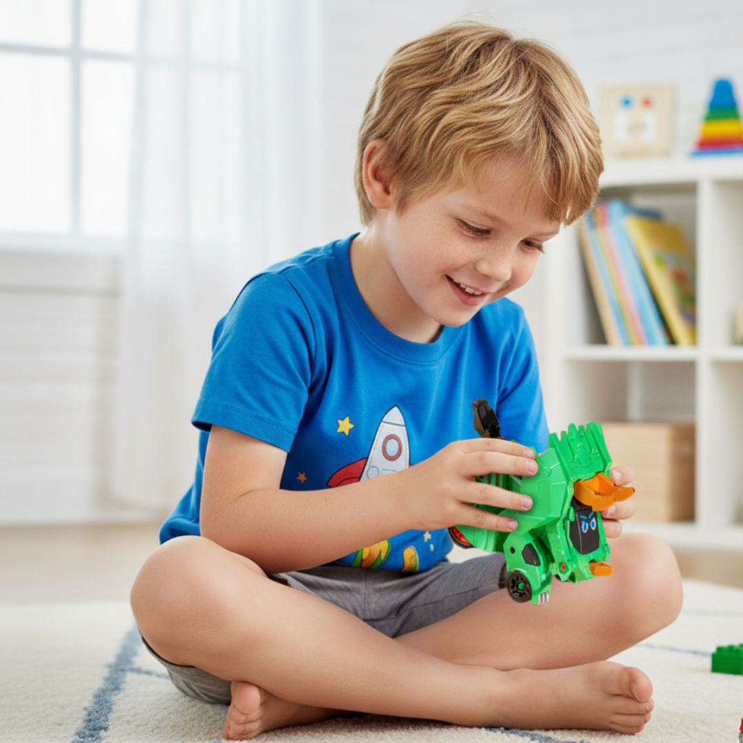 Cool Convertible Dino Car Toys