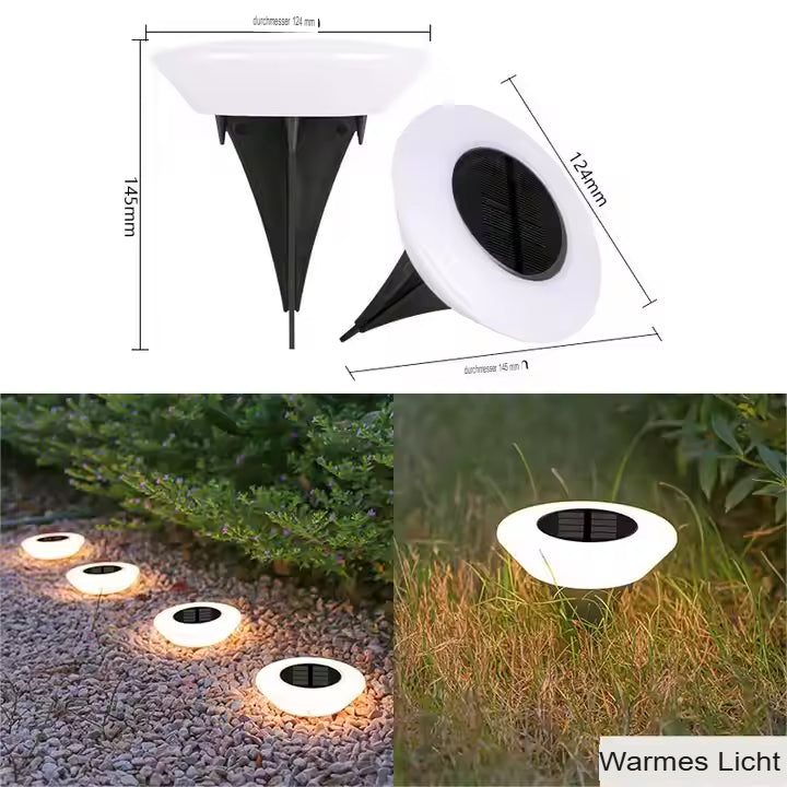 Bright Eco Friendly Outdoor Solar Lamp