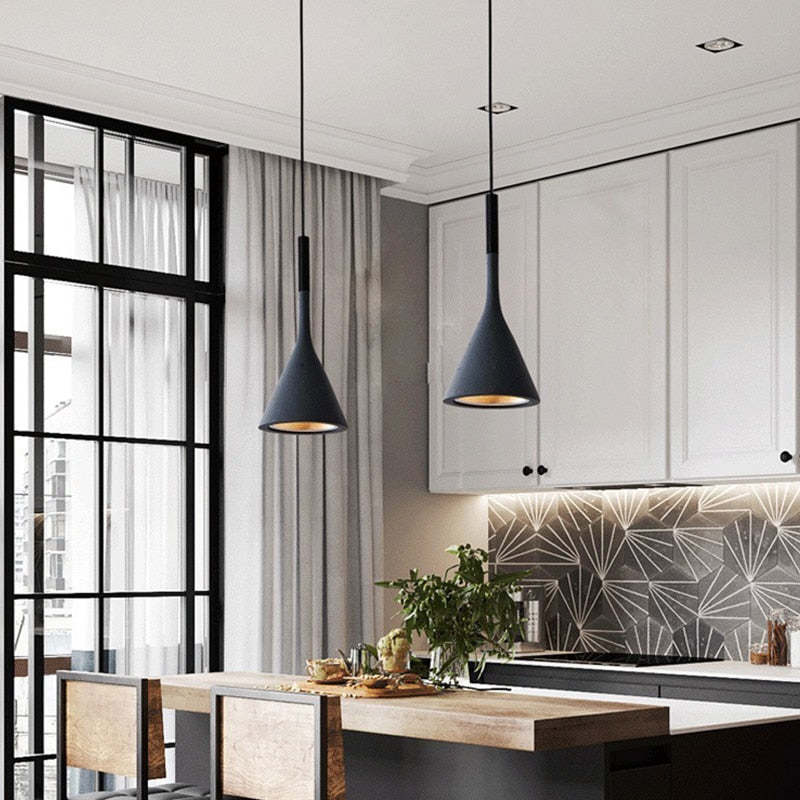 Modern Geometric Pendant Light Fixture