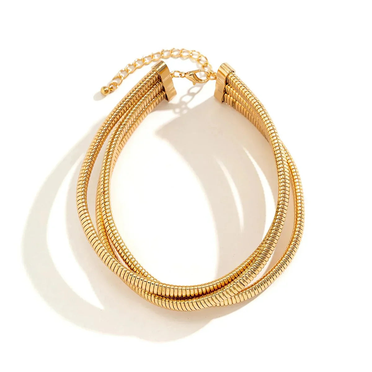 Bold 3 Layer Fashion Choker Necklace