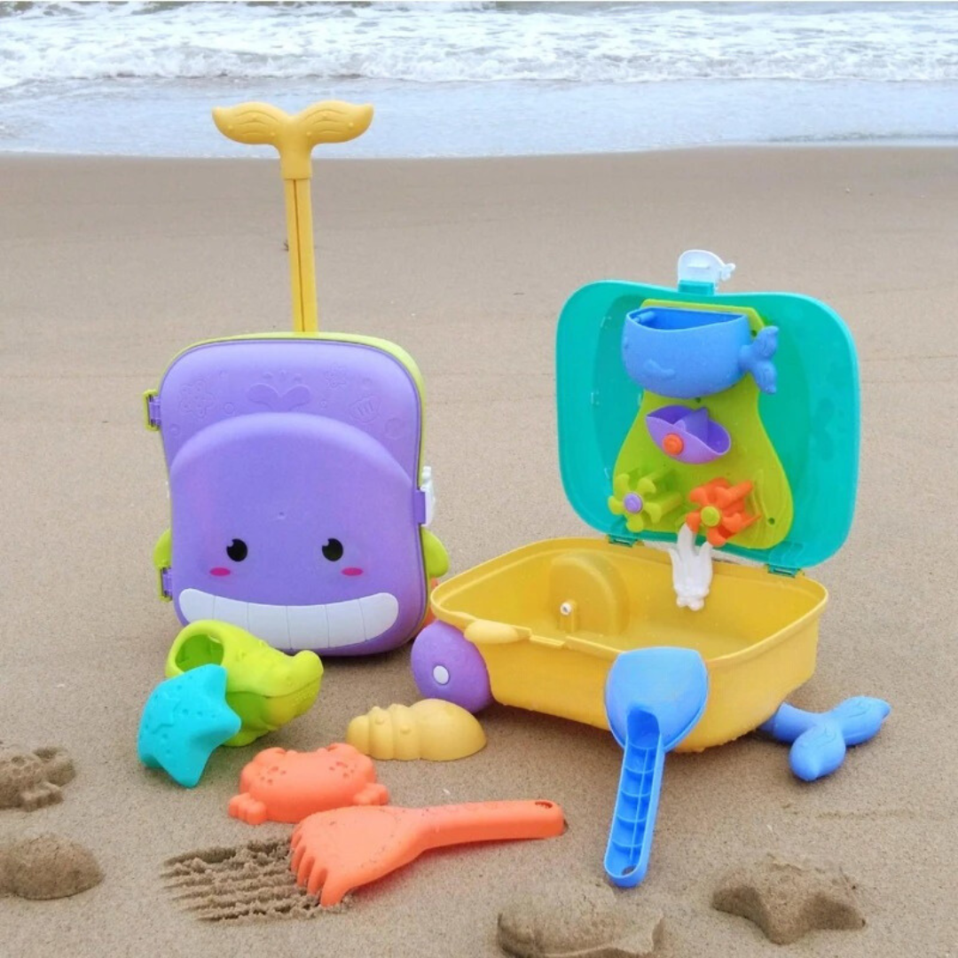 Fun Kids Beach Play Wagon Set