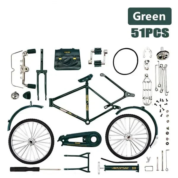 Small Scale Model Bike Set
