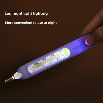 Portable LED Digital Thermometer with Clip Strap