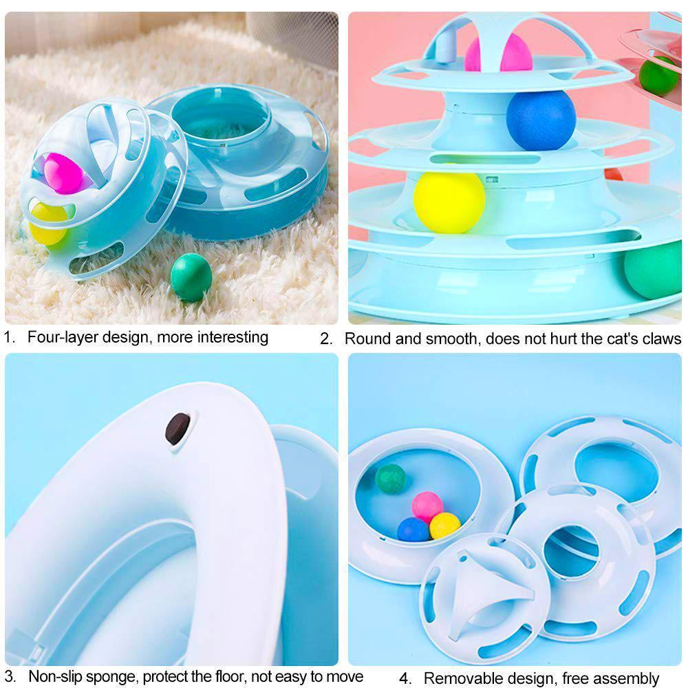 Fun Fast Cat Ball Toy
