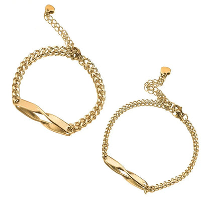 Customized Love Name Couple Bracelets - Luxicro