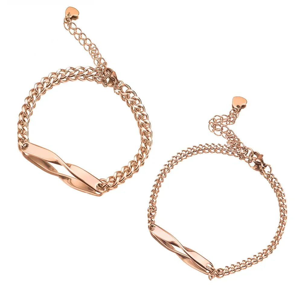 Customized Love Name Couple Bracelets