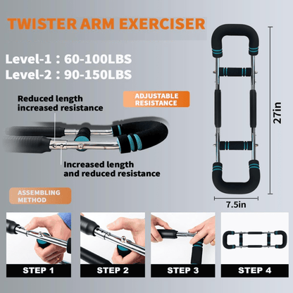 Compact Fitness Workout Training Bar