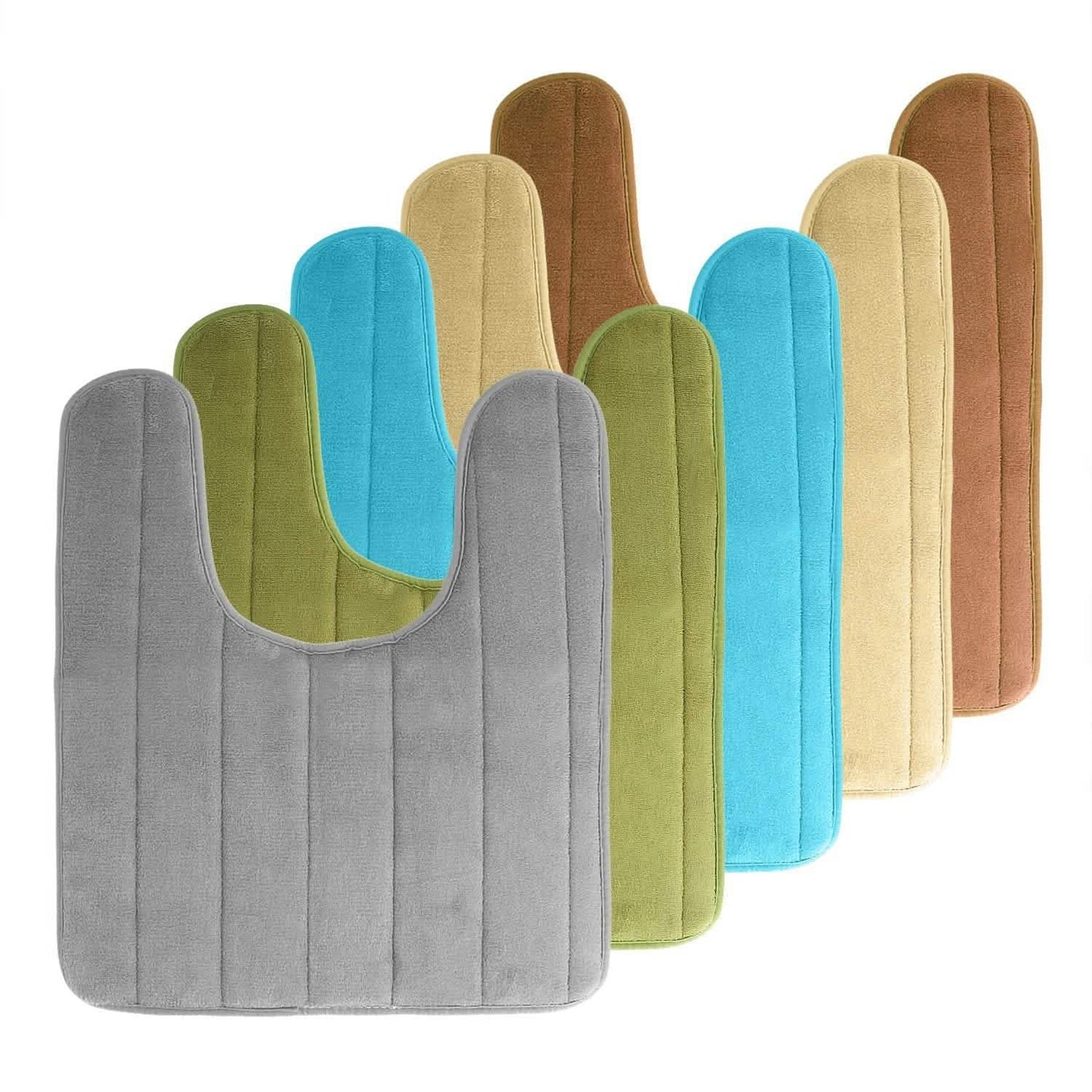 Soft Grip U-Shaped Bathroom Mat