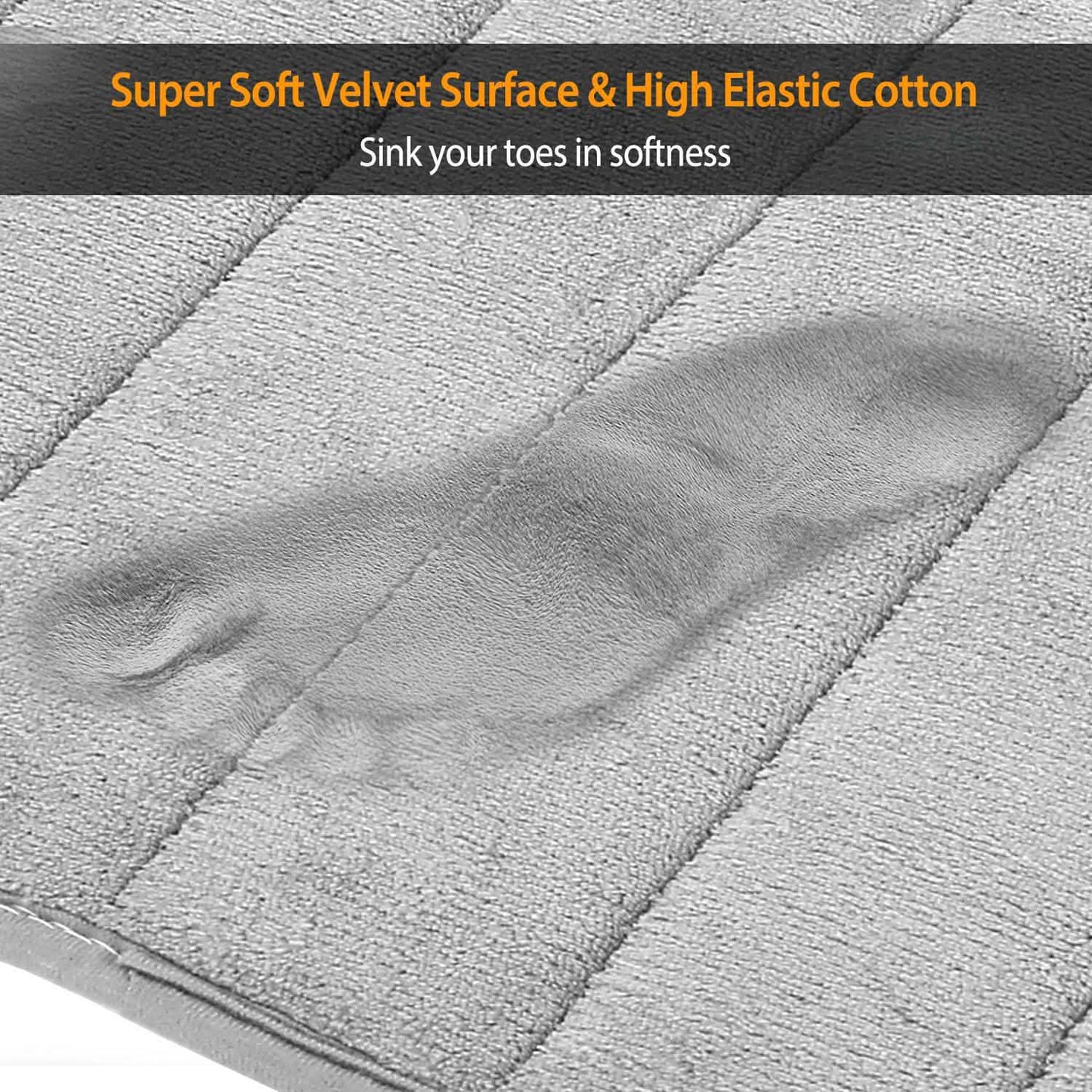 Soft Grip U-Shaped Bathroom Mat