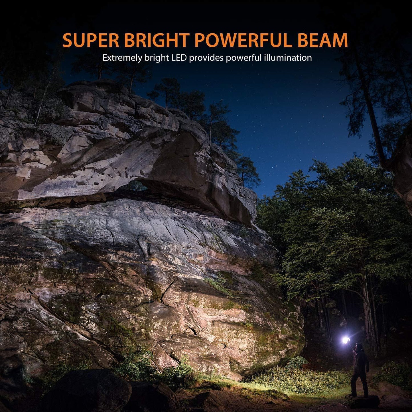 Bright High-Power LED Flashlight