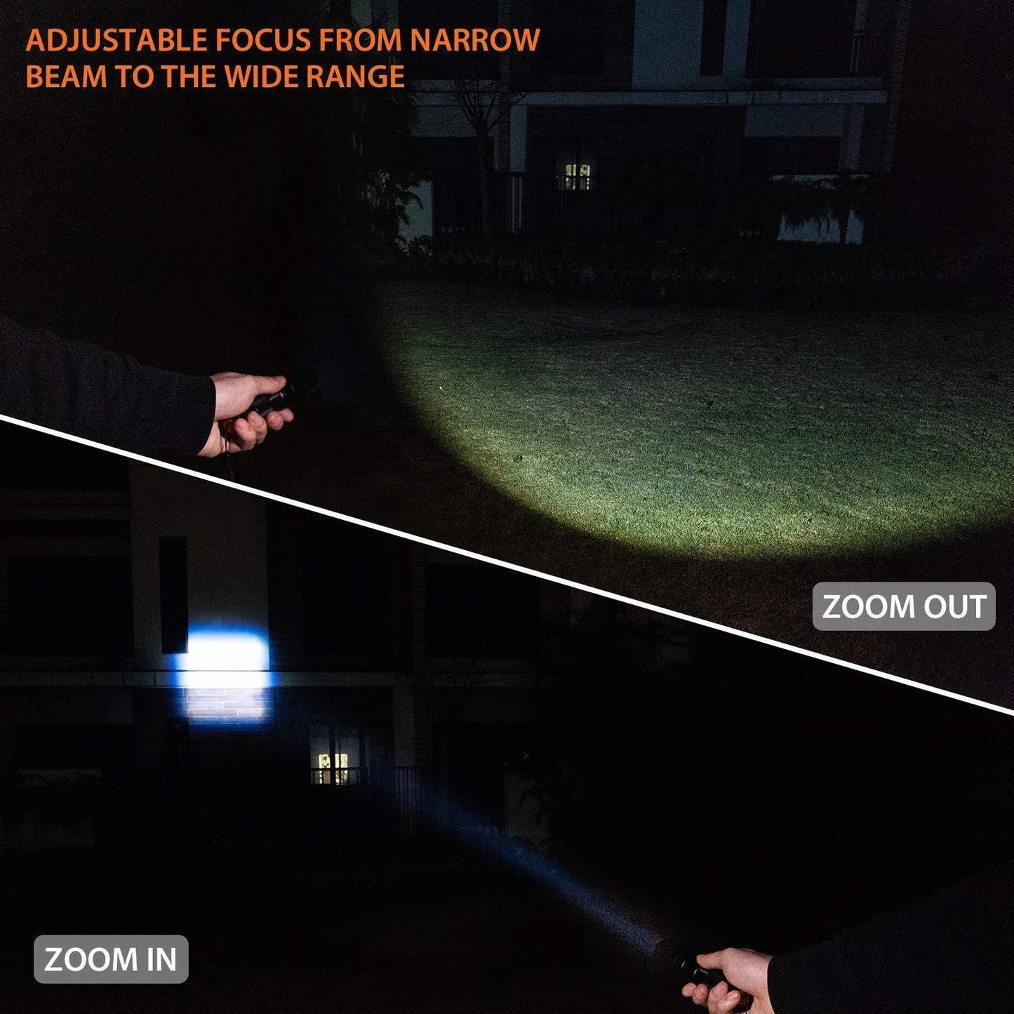 Bright High-Power LED Flashlight