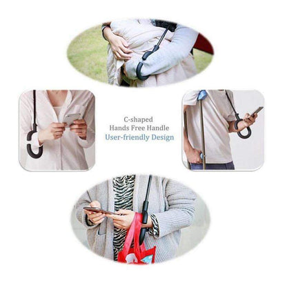 Waterproof Compact Folding Rain Umbrella