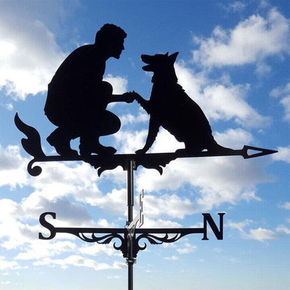 Digital Weather Vane Anemometer Gauge