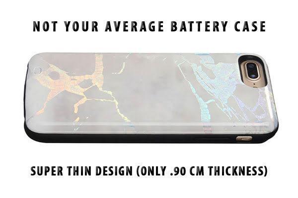 Glowing Marble Protective Phone Cover