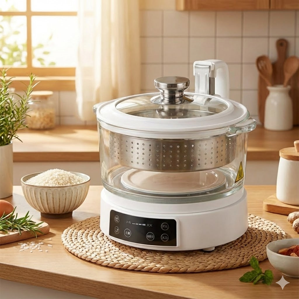 Easy Automatic White Rice Cooker - Luxicro