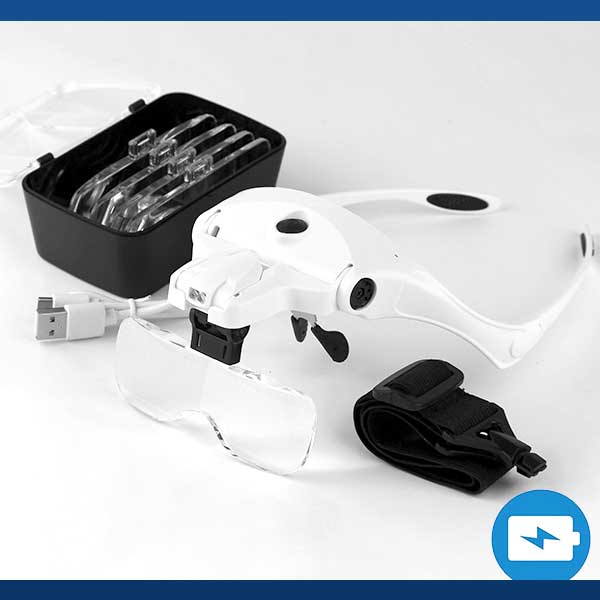 Accurate LED Magnifying Glasses for Close Up Work