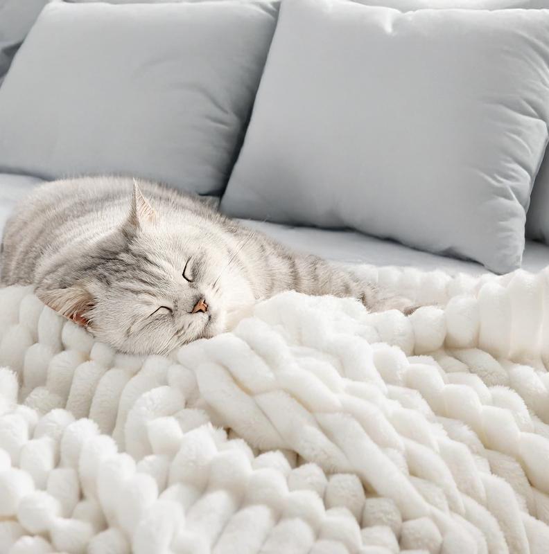 Cozy Fuzzy Throw Blanket Buy One Get One Free