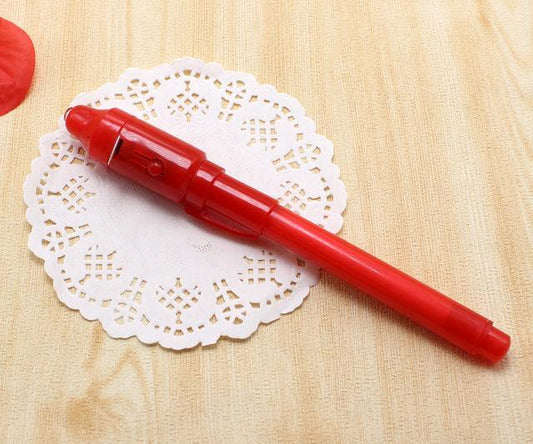 Cool Spy Invisible Ink UV Pen - Luxicro