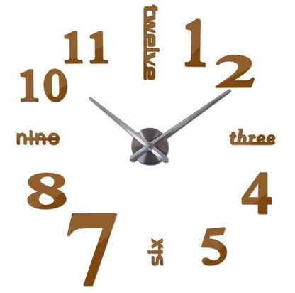Contemporary Battery Operated Wall Clock