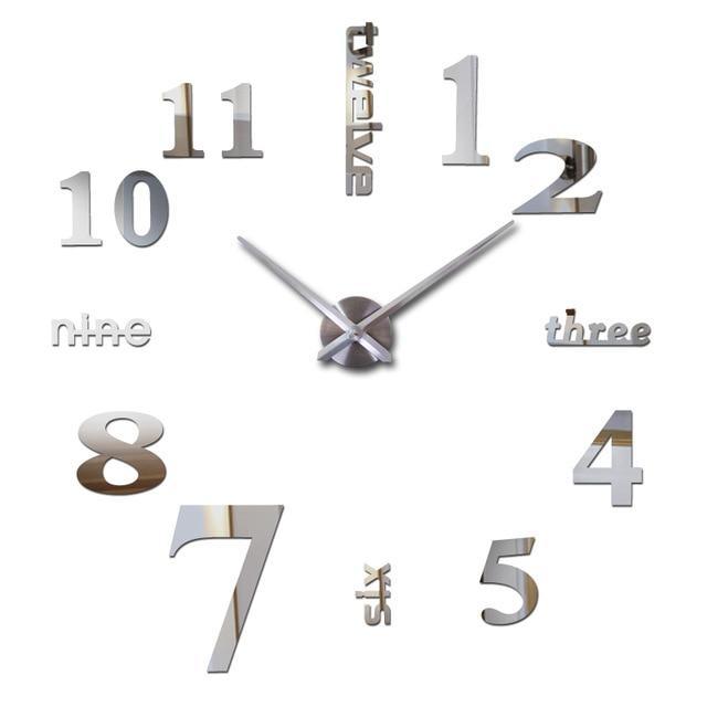 Contemporary Battery Operated Wall Clock