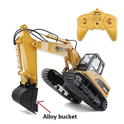 Fun Radio Controlled Building Truck Toy