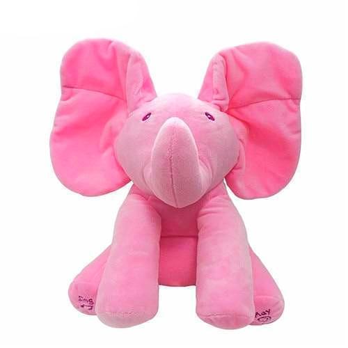 Cute Singing Elephant Plush Toy for Kids
