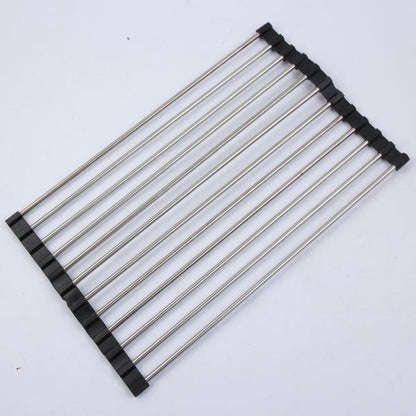 Space Saving Folding Dish Drying Rack
