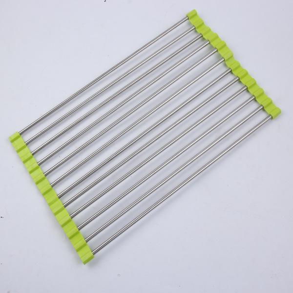 Space Saving Folding Dish Drying Rack