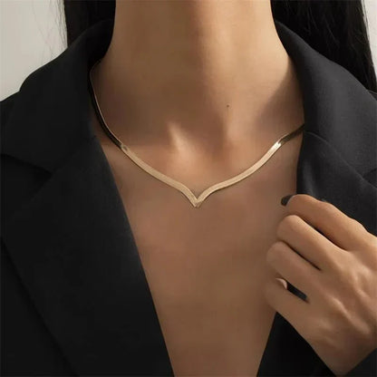 Delicate Silver Bar Chain Necklace