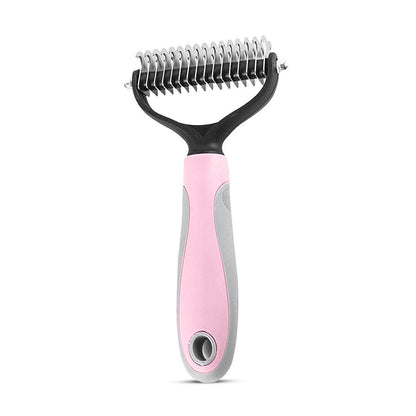 Gentle Dual Sided Pet Comb for Cats and Dogs - Luxicro