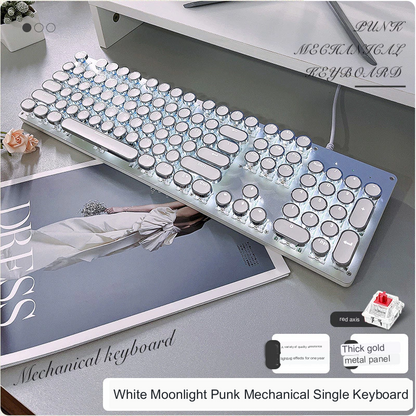 Vintage Style Mechanical Keyboard - Luxicro